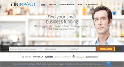 Desktop Screenshot of finimpact.com